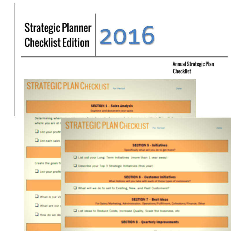 plan checklist